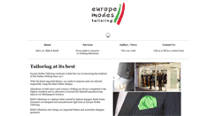 Desktop Screenshot of europemodes.co.nz